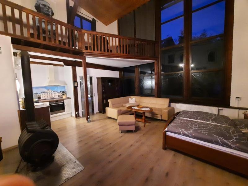 Ferienwohnung Altes Kuenstleratelier Weimar Buitenkant foto