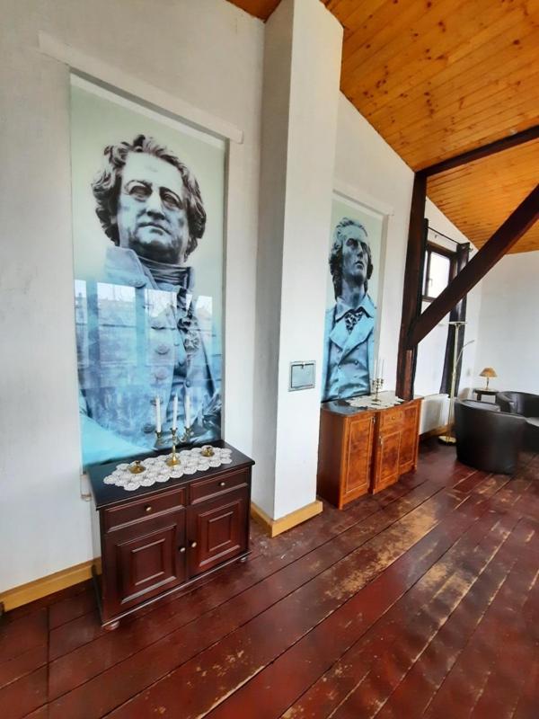 Ferienwohnung Altes Kuenstleratelier Weimar Buitenkant foto